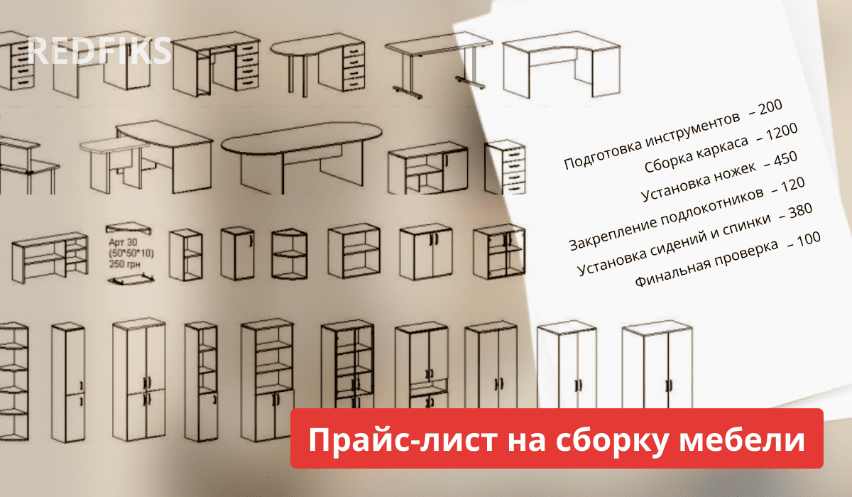 Полное руководство по ценам на сборку мебели