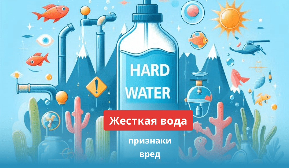 Полезная информация о жёсткой водопроводной воде