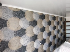 Поклейка флизелиновых обоев