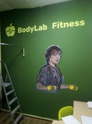 Художественная роспись стен 49