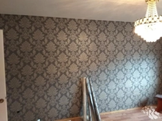 Поклейка обоев 