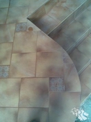 Облицовка террасы плиткой