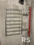 Полотенцесушитель с устройством байпаса .