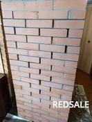 На фото показана печь до футировки. Проведена подготовка и очистка старого кирпича.