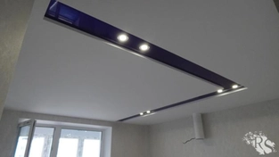 Монтаж точечных светильников в деревянных панелях