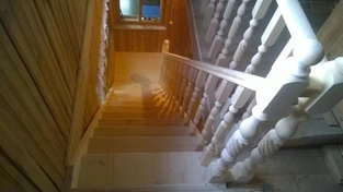 Изготовление лестницы из массива