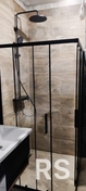 Установка душевой кабины и тропического душа.