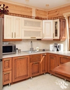 Сборка деревянной кухни