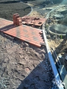 Укладка тротуарной дорожки