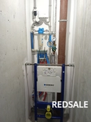 Комплексное проведение работ по монтажу инсталляции, разводка, труб, гидроизоляция стояка канализации, установка фильтра и системы от протечки воды.