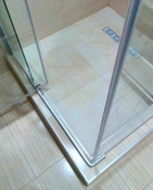 Поддон из плитки 