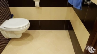 Укладка плитки в санузле