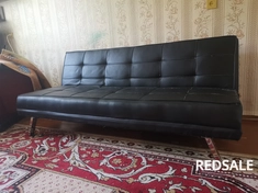 Перетяжка дивана, с заменой мягкого основания и переклейка