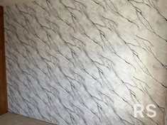 Использованы качественные обои на флизелиновой основе для легкости нанесения.