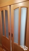 Установка раздвижных дверей