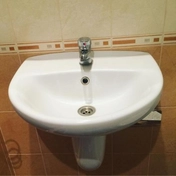 Установка умывальника 3
