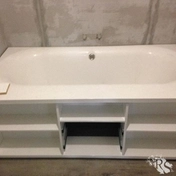 Монтаж ванны