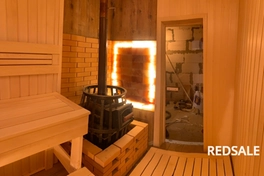 Отделка порной в газо силикатной  бане ...