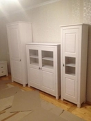 Сборка шкафов в помещении