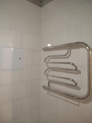 Установка полотенцесушителя