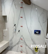 Монтаж широкоформатной плитки.             