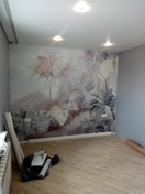 Поклейка обоев