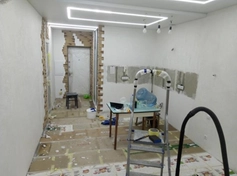 Нанесение жидких обоев 6