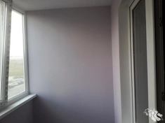 Отделка балкона