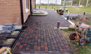 Укладка тротуарной плитки 7
