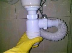 Замена водопроводного сифона