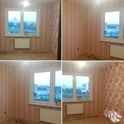 Поклейка обоев в полоску