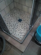 Установка душевой кабины