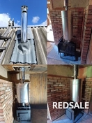 Выполнена установка чугунной банной печи и дымохода. Использовались качественные огнеупорные материалы. Тщательная проверка всех соединений на герметичность.