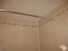 Укладка плитки в ванной. Антенны ванной в панельном доме