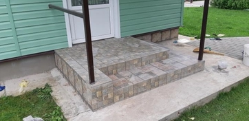 Укладка плитки на пол 18