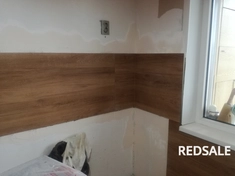 Керамогранит 60/120 на кухни рабочая зона.