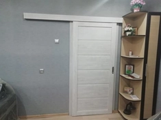 Раздвижная даерь, экошпон, производства Россия 