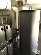 Установка отопления в коттедже