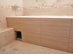 Установка ревизионного люка 5