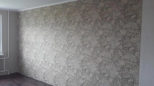 Поклейка обоев 12