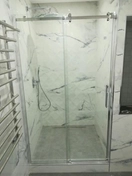 Установка душевого уголка