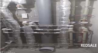 Выполнено подключение к водопроводу с установкой кранов на каждый элемент системы. Обеспечена надежная герметичность соединений. Итогом стала стабильная и функциональная подача воды.