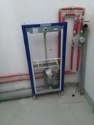 Установка инсталляции унитаза 3