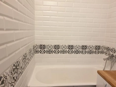 Фугования плитки КАБАНЧИК и герметизация швов в ванной