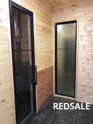 Изготовление дверей с закаленным стеклом