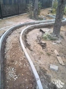 Укладка тротуарной дорожки изгибом