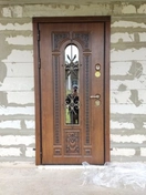 Установка входной двери с терморазрывом