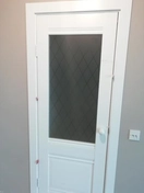 Дверь межкомнатная Экошпон с остеклением, кухня